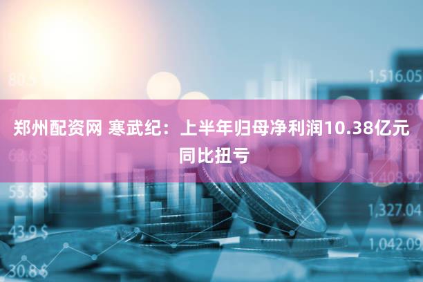 郑州配资网 寒武纪：上半年归母净利润10.38亿元 同比扭亏