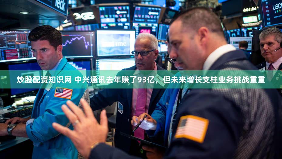 炒股配资知识网 中兴通讯去年赚了93亿,但未来增长支柱业务挑战重重