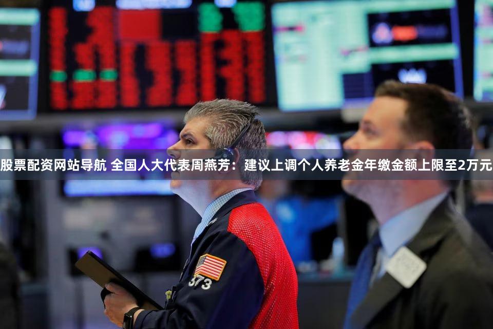 股票配资网站导航 全国人大代表周燕芳：建议上调个人养老金年缴金额上限至2万元