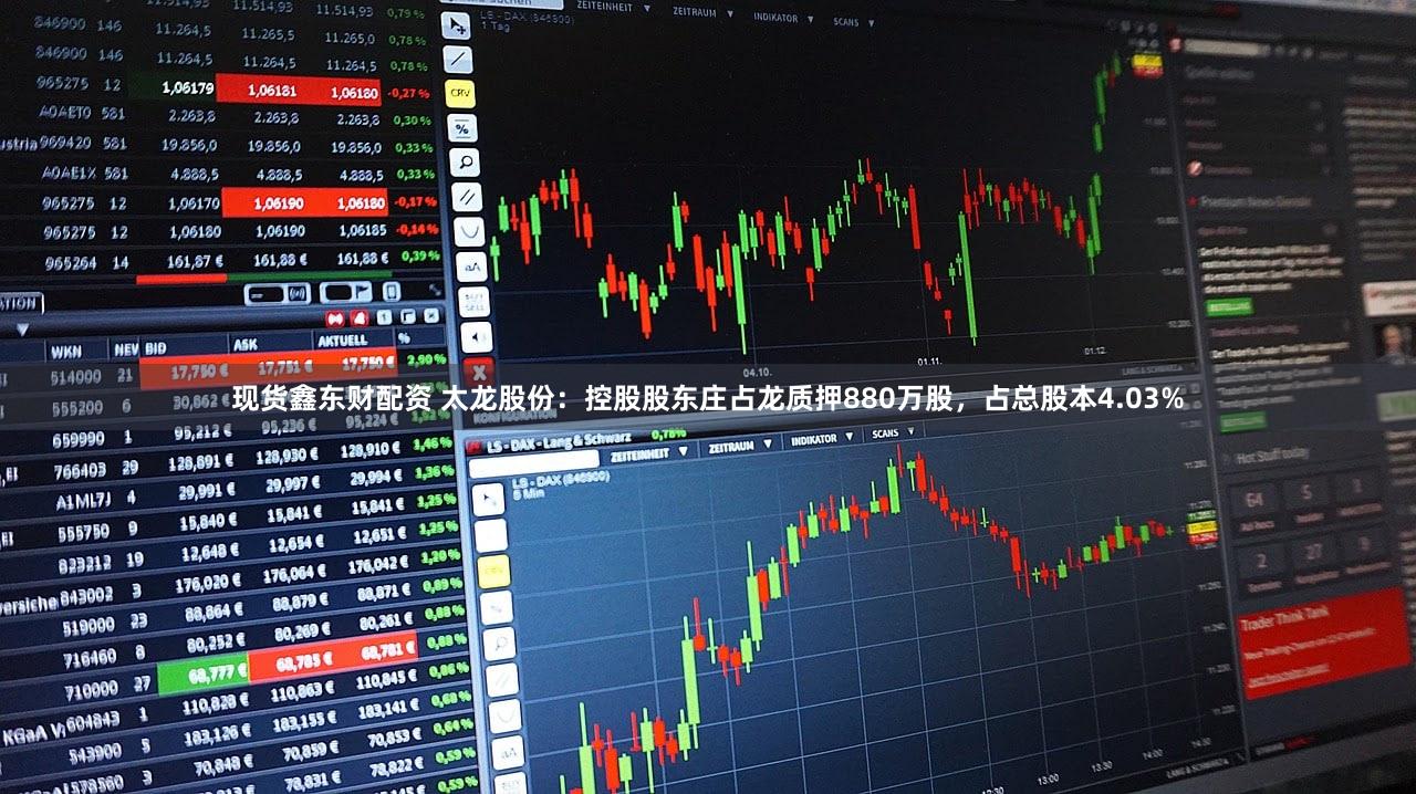 现货鑫东财配资 太龙股份：控股股东庄占龙质押880万股，占总股本4.03%
