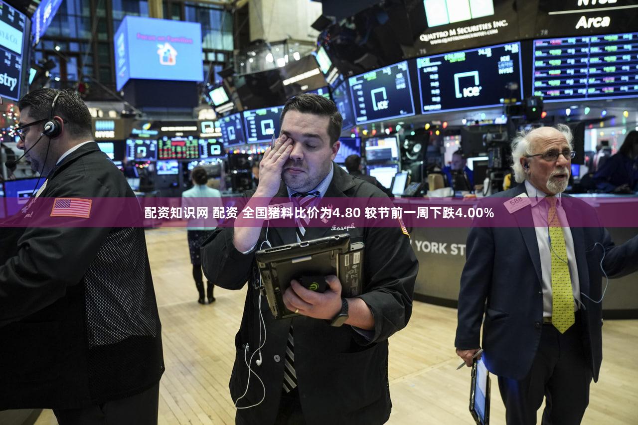 配资知识网 配资 全国猪料比价为4.80 较节前一周下跌4.00%